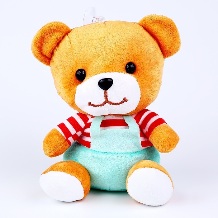 Мягкая игрушка «Мишка», в комбинезоне, 20 см Мягкая игрушка «Мишка», в комбинезоне, 20 см