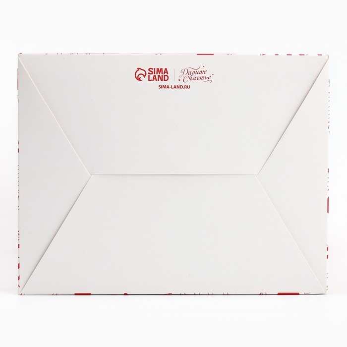 Коробка подарочная складная с 3D эффектом, упаковка, «Love you», 18 х 14 х 23 см Коробка подарочная складная с 3D эффектом, упаковка, «Love you», 18 х 14 х 23 см