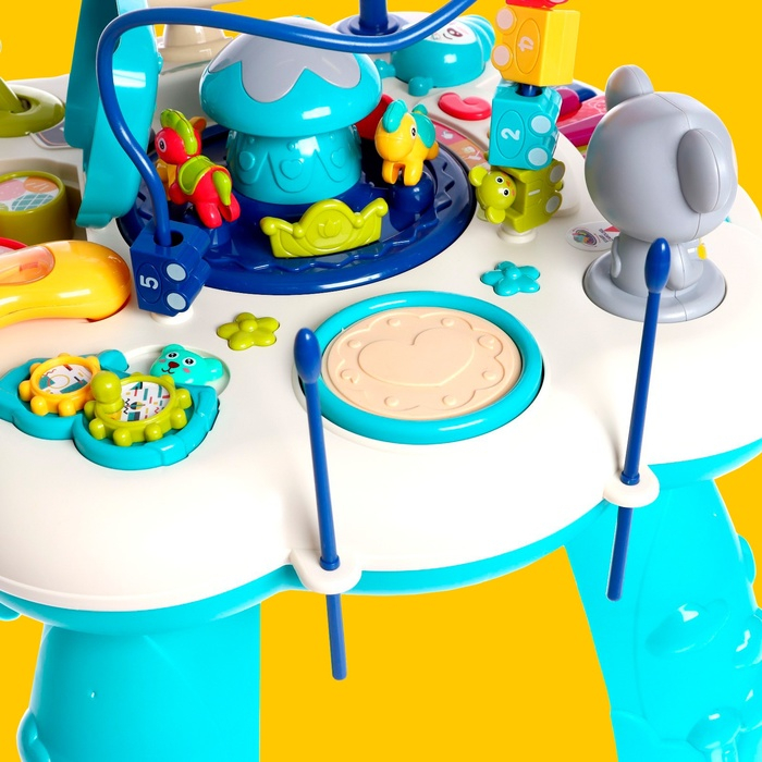 Развивающий столик «Весёлая игра», световые и звуковые эффекты Развивающий столик «Весёлая игра», световые и звуковые эффекты