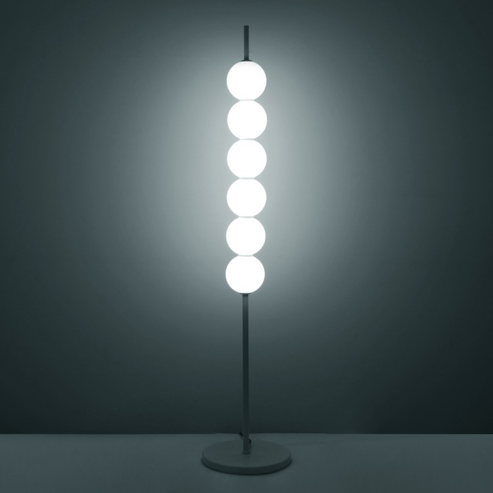 Торшер  Торшер "Тапиока" 6хLED 20Вт 4000К белый 28х28х140см