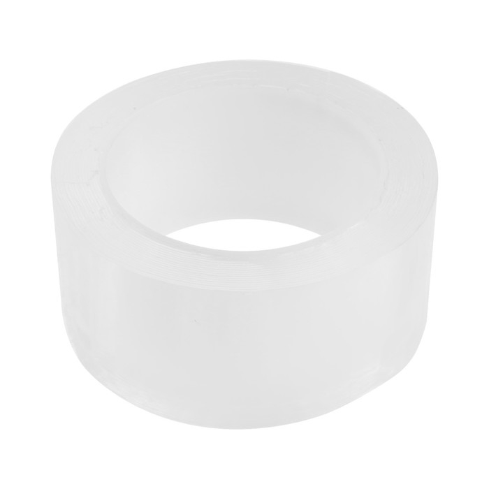 Лента клейкая ТУНДРА, прозрачная, двухсторонняя, 50 мм х 5 м Лента клейкая ТУНДРА, прозрачная, двухсторонняя, 50 мм х 5 м