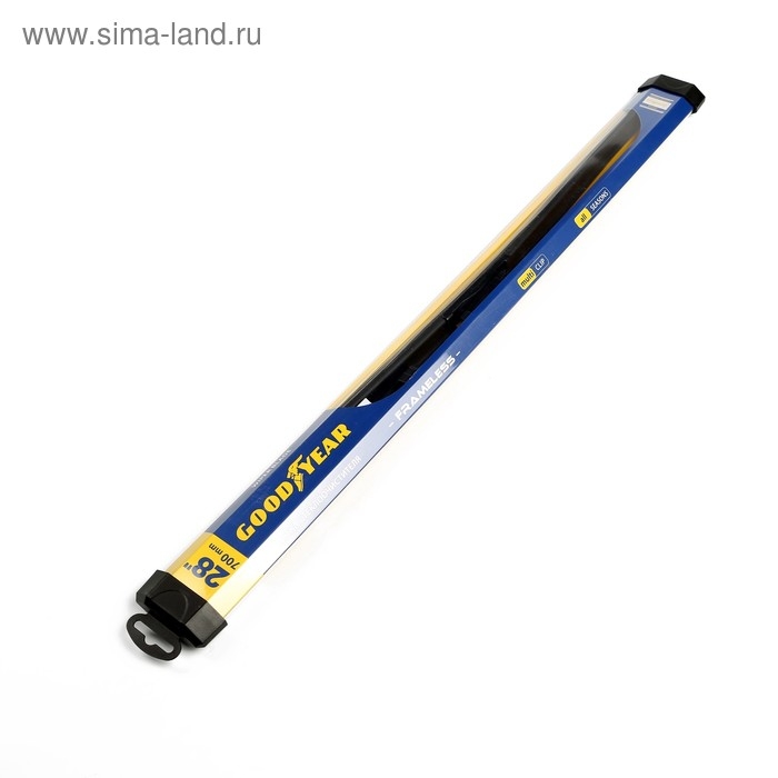 Щетка стеклоочистителя Goodyear FRAMELESS, 27 Щетка стеклоочистителя Goodyear FRAMELESS, 27"/ 700 мм, бескаркасная, мультикрепление