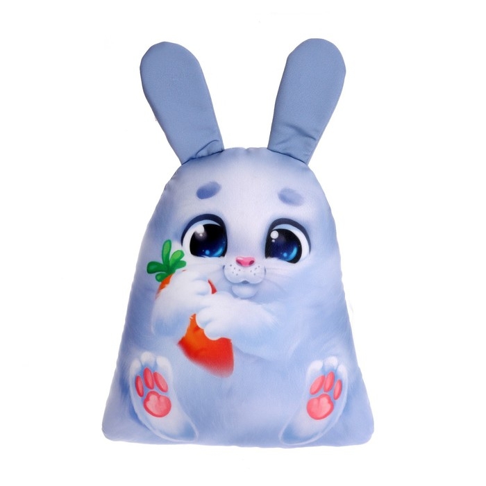 Игрушка антистресс «Заяц с морковкой», 15х23 см Игрушка антистресс «Заяц с морковкой», 15х23 см