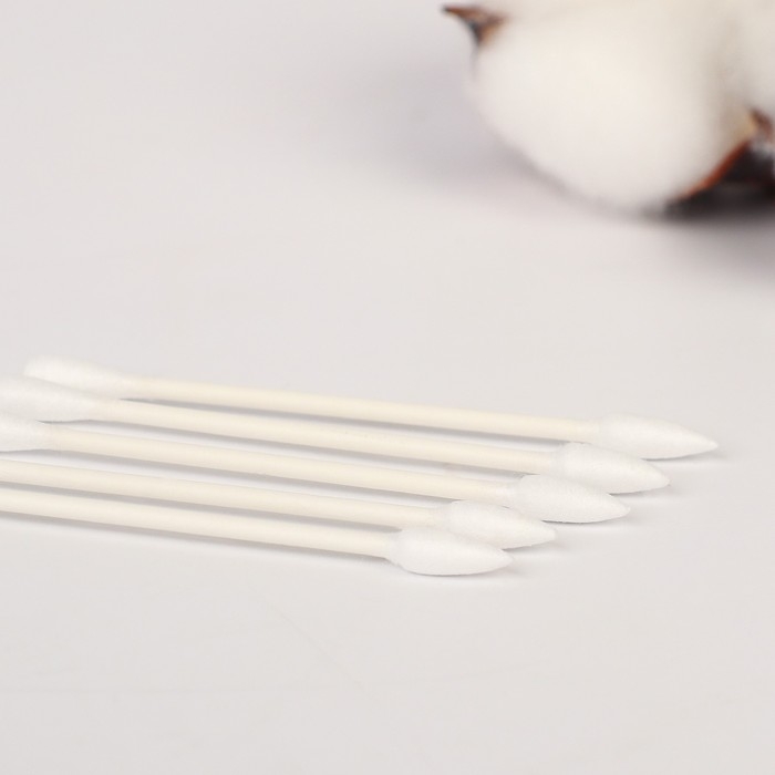 Детские ватные палочки 2в1 zabota2, конус/универсальные, 100шт Детские ватные палочки 2в1 zabota2, конус/универсальные, 100шт