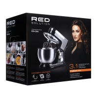 Миксер RED Solution RFM-5393, планетарный, 700 Вт, 5 л, 6 скоростей, чёрный