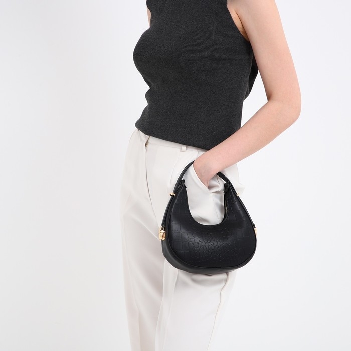 Сумка женская через плечо, цвет черный 21*21,5*6 см Сумка женская через плечо, цвет черный 21*21,5*6 см