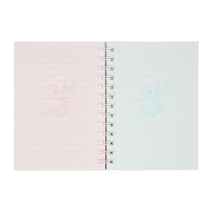 Записная книжка подарочная на гребне 80л,линия, цветной блок,обложка ПВХ 3D Мишка(17,6х13,5см) 105 Записная книжка подарочная на гребне 80л,линия, цветной блок,обложка ПВХ 3D Мишка(17,6х13,5см) 105