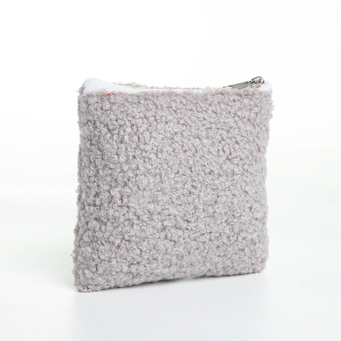 Кошелёк на молнии, цвет серый Кошелёк на молнии, цвет серый