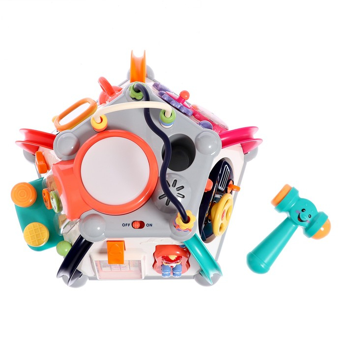 Развивающая игрушка «Логический центр», звуковые эффекты, МИКС Развивающая игрушка «Логический центр», звуковые эффекты, МИКС