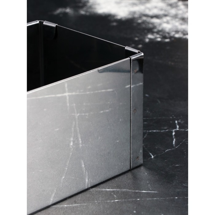 Форма для выпечки с регулировкой размера «Прямоугольная», h-8,5 см, 10х15 - 18х28 см Форма для выпечки с регулировкой размера «Прямоугольная», h-8,5 см, 10х15 - 18х28 см