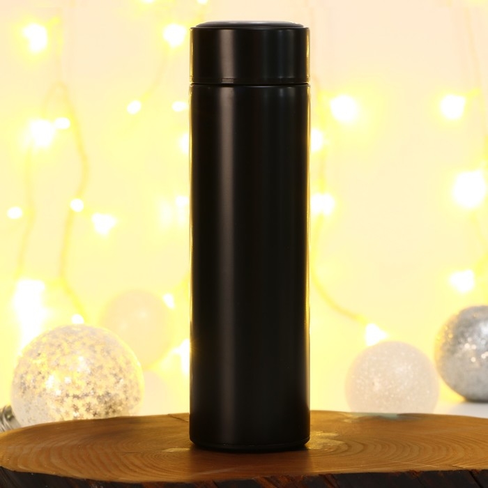 Новый год. Термос с ситечком «Снежная зима», 450 мл Новый год. Термос с ситечком «Снежная зима», 450 мл