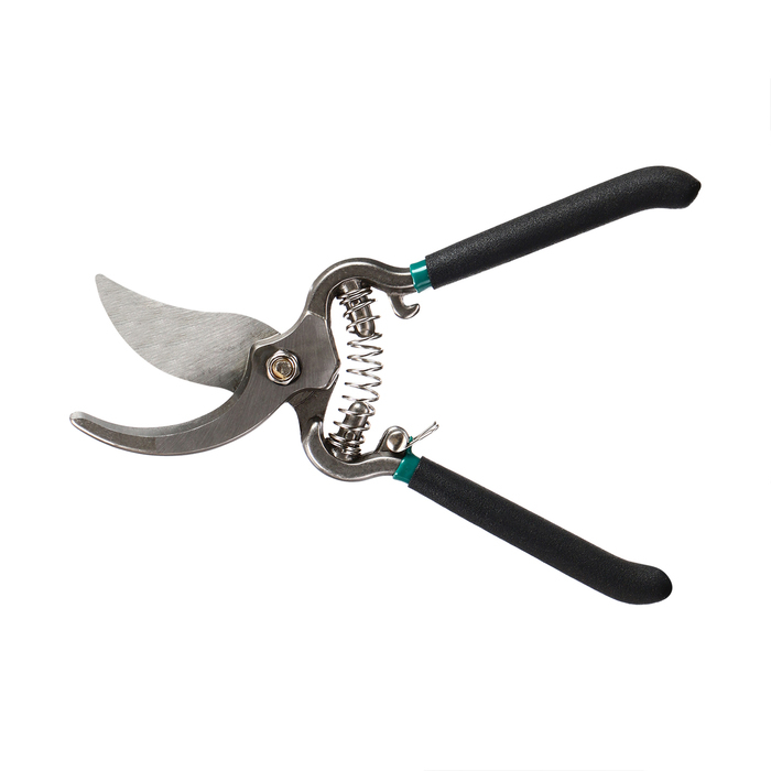 Секатор плоскостной, 8 Секатор плоскостной, 8" (20 см), с металлическими ручками, Greengo
