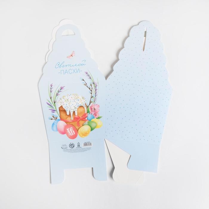 Коробка кондитерская складная, упаковка «Светлой Пасхи», 17 х 17 х 26 см Коробка кондитерская складная, упаковка «Светлой Пасхи», 17 х 17 х 26 см