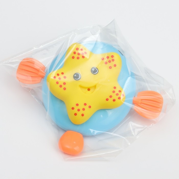 Заводная игрушка для ванны с брызгалкой «Звезда», Крошка Я Заводная игрушка для ванны с брызгалкой «Звезда», Крошка Я