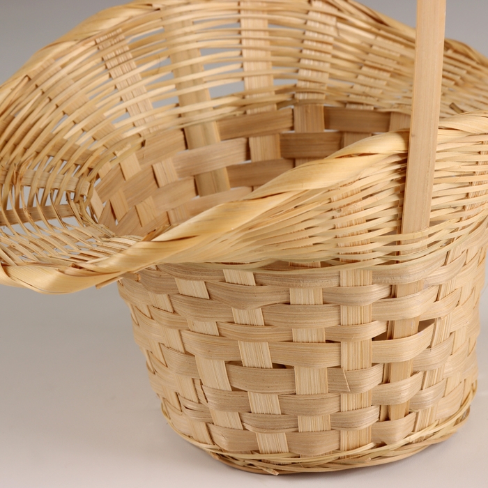 Корзина плетеная  Корзина плетеная "Шляпа", D15x14/10xH33см, натуральный, бамбук
