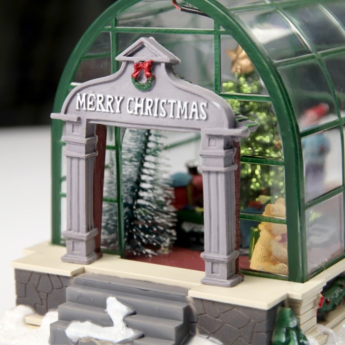 Светодиодная фигура «Ёлки в комнате» 23 × 15 × 14 см, полистоун, батарейки ААх3 (не в комплекте), USB, свечение мульти Светодиодная фигура «Ёлки в комнате» 23 × 15 × 14 см, полистоун, батарейки ААх3 (не в комплекте), USB, свечение мульти