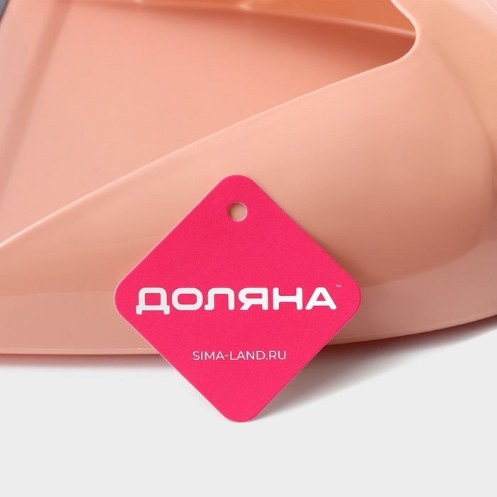 Щётка для пола Доляна: щётка 23×88 см, совок 26×26×73 см, цвет бежевый Щётка для пола Доляна: щётка 23×88 см, совок 26×26×73 см, цвет бежевый