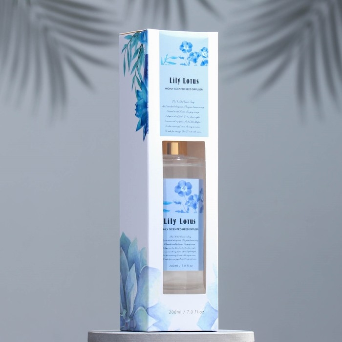 Диффузор ароматический Диффузор ароматический "Lily Lotus", 200 мл, лилия и лотос