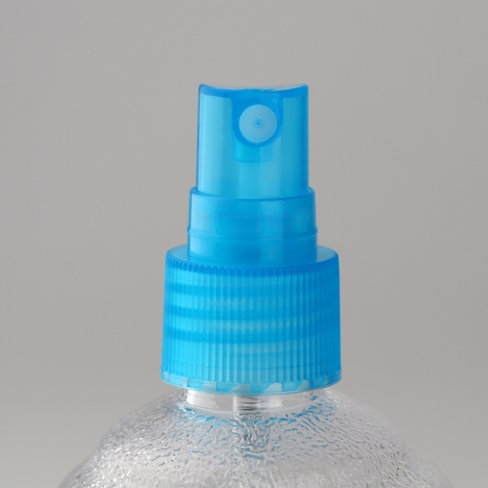 Бутылочка для хранения, с распылителем, 150 мл, цвет голубой Бутылочка для хранения, с распылителем, 150 мл, цвет голубой