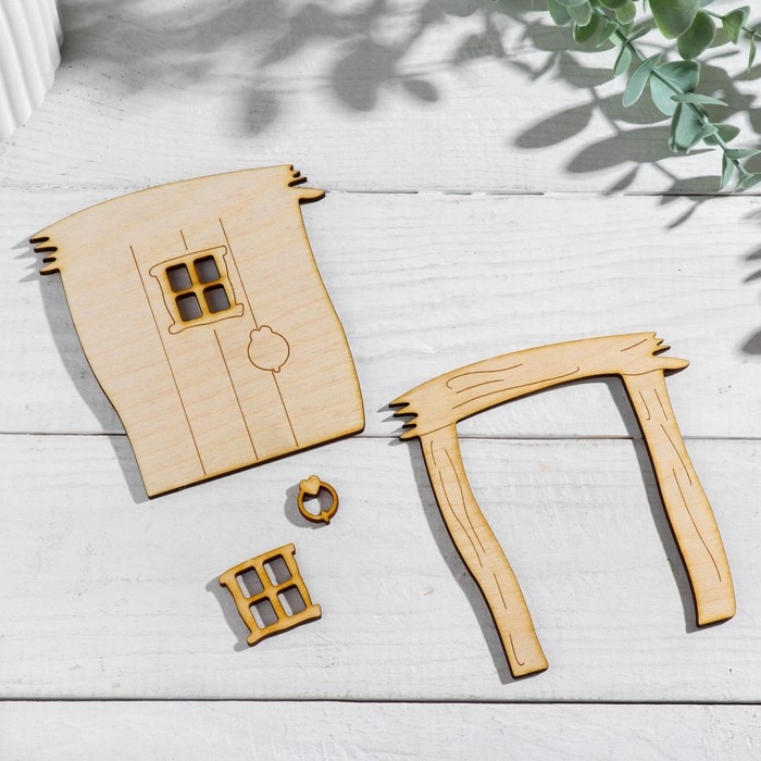 Набор заготовок Набор заготовок "Дверь", 4 детали