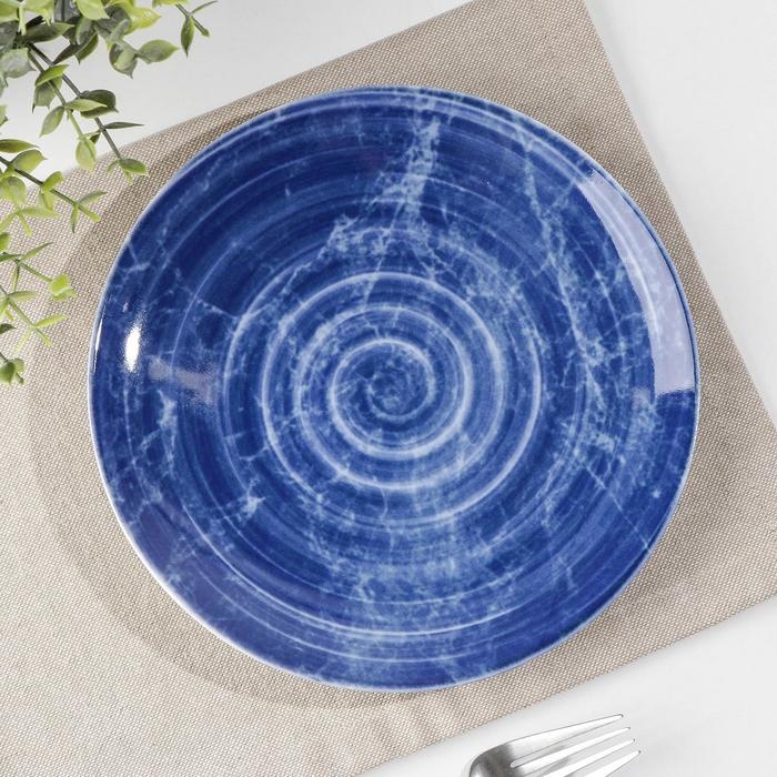 Тарелка фарфоровая «Иллюзия», d=20 см Тарелка фарфоровая «Иллюзия», d=20 см