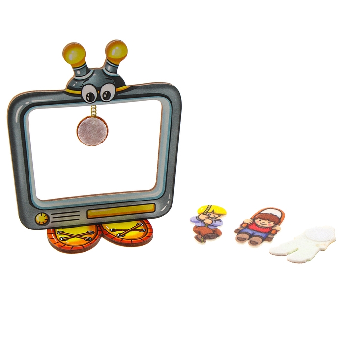 Логопедическая игра. Дыхательный тренажёр «Телевизор» Логопедическая игра. Дыхательный тренажёр «Телевизор»