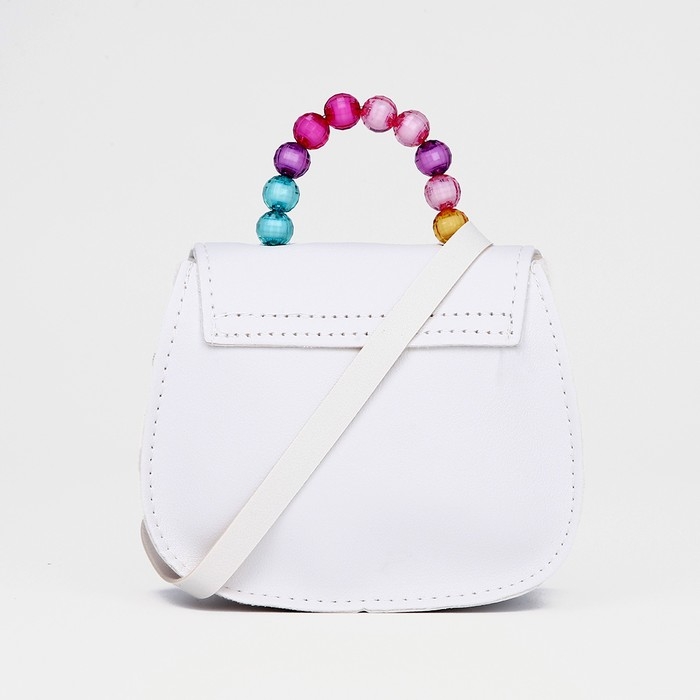 Сумка детская для девочки на магните, цвет белый Сумка детская для девочки на магните, цвет белый