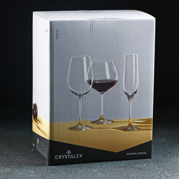 Набор бокалов для шампанского «Виола», 190 мл, 6 шт Набор бокалов для шампанского «Виола», 190 мл, 6 шт
