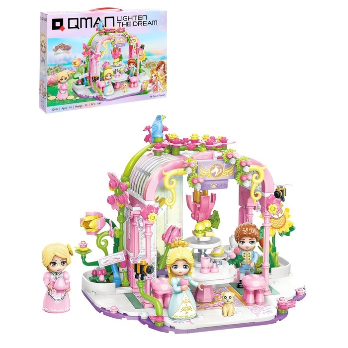 Конструктор Принцессы «Чайная беседка», 640 деталей Конструктор Принцессы «Чайная беседка», 640 деталей