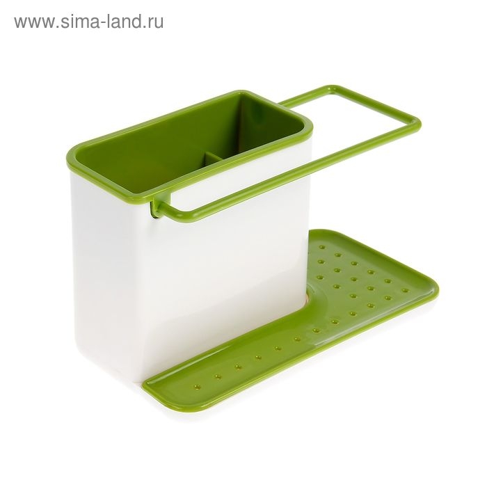 Подставка для ванных и кухонных принадлежностей, 21×11×12 см, цвет МИКС Подставка для ванных и кухонных принадлежностей, 21×11×12 см, цвет МИКС