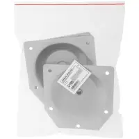 Крепления для мебельных ножек CAPPIO, 100&times;100 мм с закладной гайкой М8, угол14*, 4 шт.