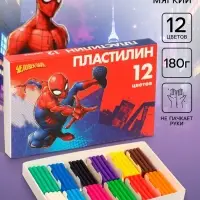 Пластилин 12 цветов 180 г &laquo;Супергерой&raquo;