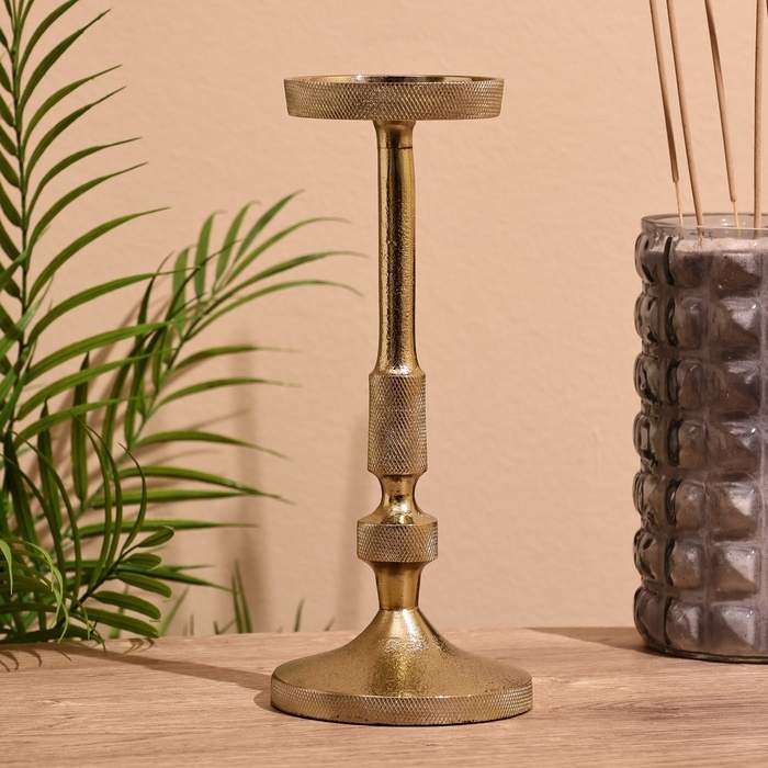 Подсвечник  Подсвечник "Бригс" 22 см, алюминий