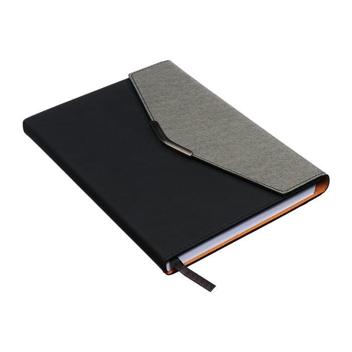 Органайзер на кольцах, А5, 140л, клетка, обл.кожзам, Стиль, черный Органайзер на кольцах, А5, 140л, клетка, обл.кожзам, Стиль, черный