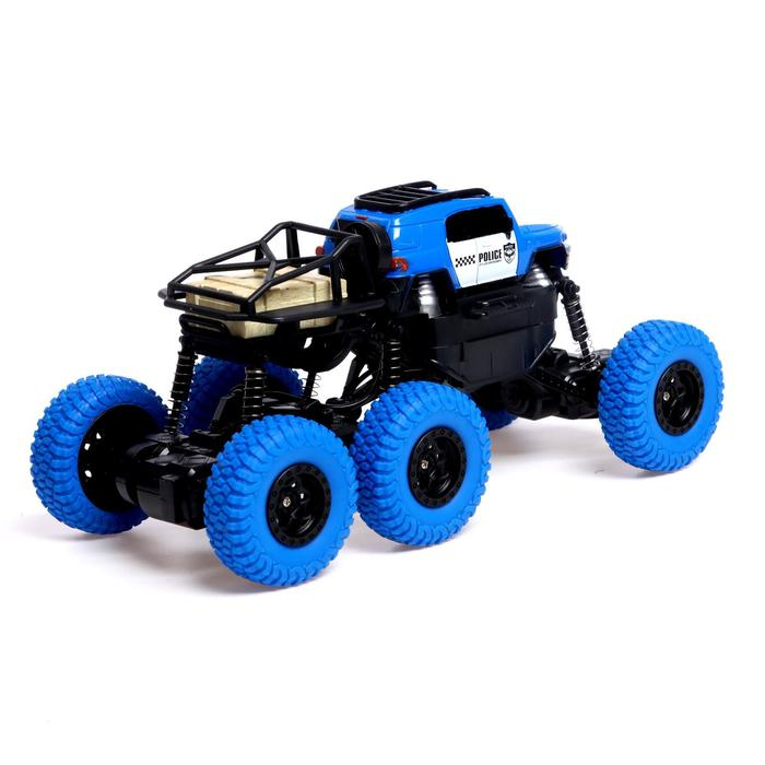 Джип радиоуправляемый «Полиция», работает от аккумулятора Джип радиоуправляемый «Полиция», работает от аккумулятора