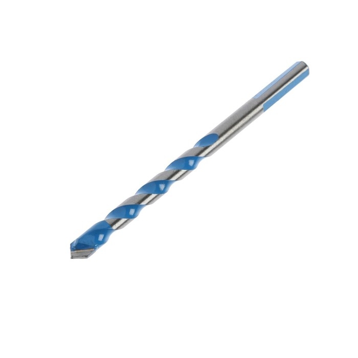 Сверло универсальное ТУНДРА, твердосплавный наконечник, трехгранный хвостовик, 8 х 115 мм Сверло универсальное ТУНДРА, твердосплавный наконечник, трехгранный хвостовик, 8 х 115 мм