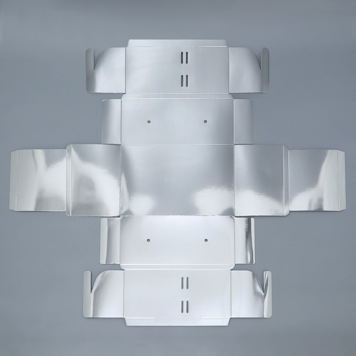 Коробка подарочная складная, упаковка, «Серебро», 23 х 15 х 10 см Коробка подарочная складная, упаковка, «Серебро», 23 х 15 х 10 см