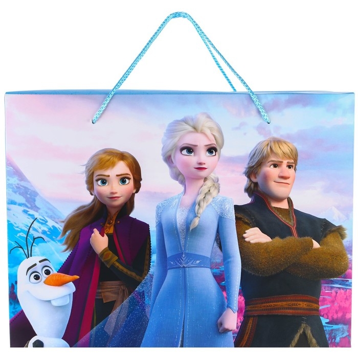 Пакет-коробка, 40 х 30 х 15 см, Холодное сердце Пакет-коробка, 40 х 30 х 15 см, Холодное сердце