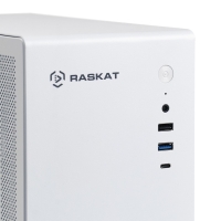 Компьютер Raskat Standart 200, G6400, 8 Гб, SSD 240 Гб, Intel UHD 610, noOS,  белый