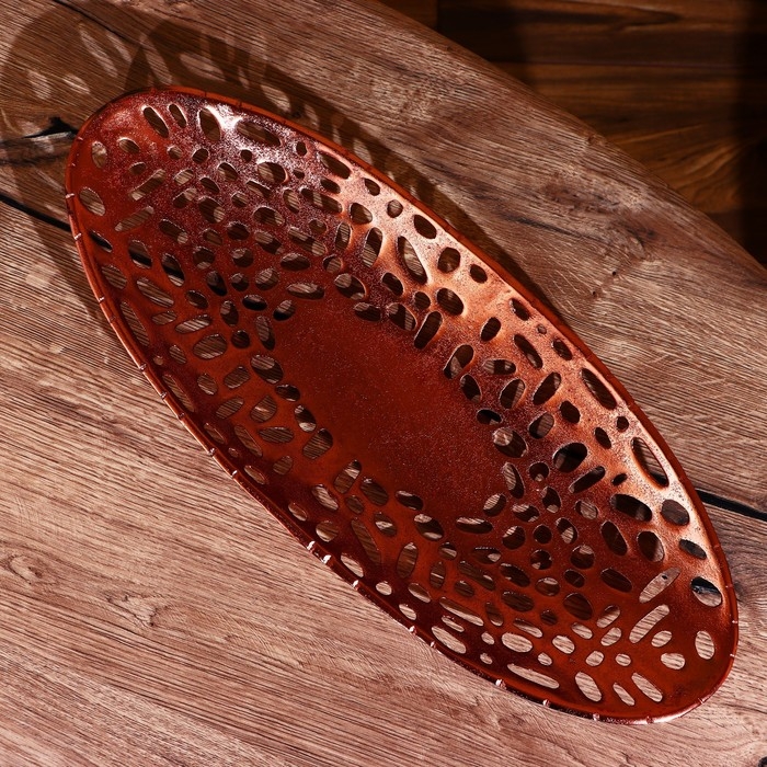 Блюдо Блюдо "Овал" алюминий 48 см