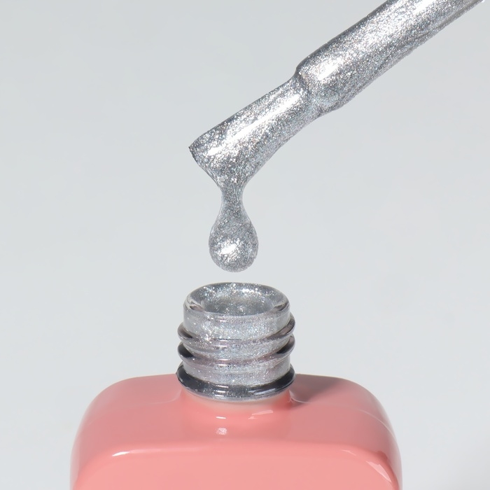 Гель лак для ногтей «CAT`S EYE PEARL», 3-х фазный, 10 мл, LED/UV, цвет серебристый (58) Гель лак для ногтей «CAT`S EYE PEARL», 3-х фазный, 10 мл, LED/UV, цвет серебристый (58)