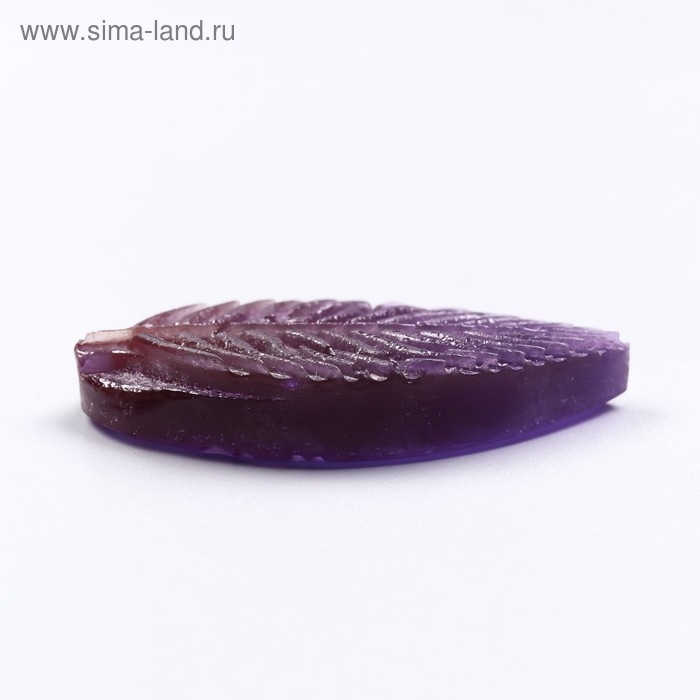 Молд пластик "Лист японской розы" 4,8х3см МИКС