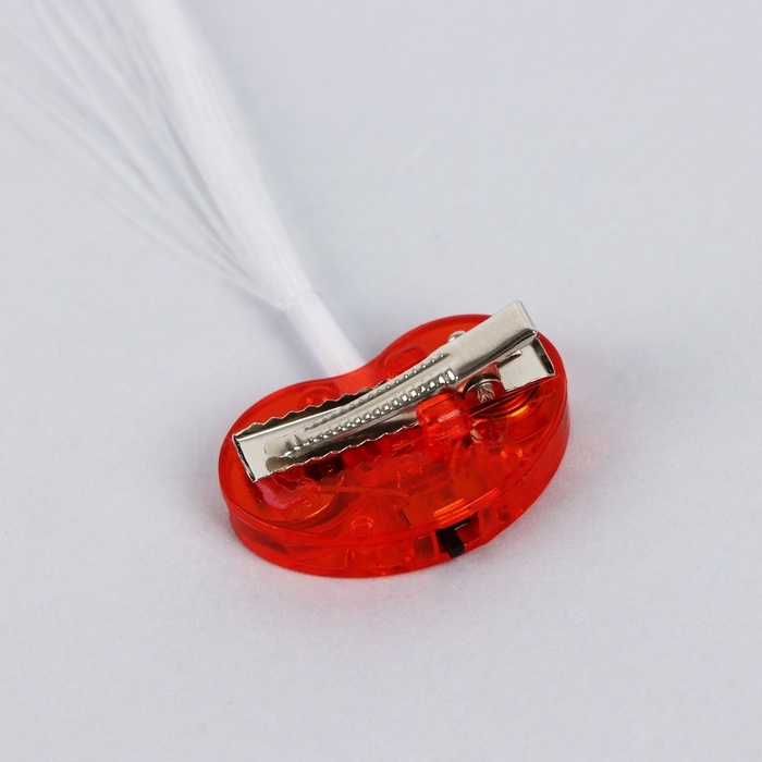 Прядь для волос на заколке, светящиеся, 3,5 х 33 см Прядь для волос на заколке, светящиеся, 3,5 х 33 см