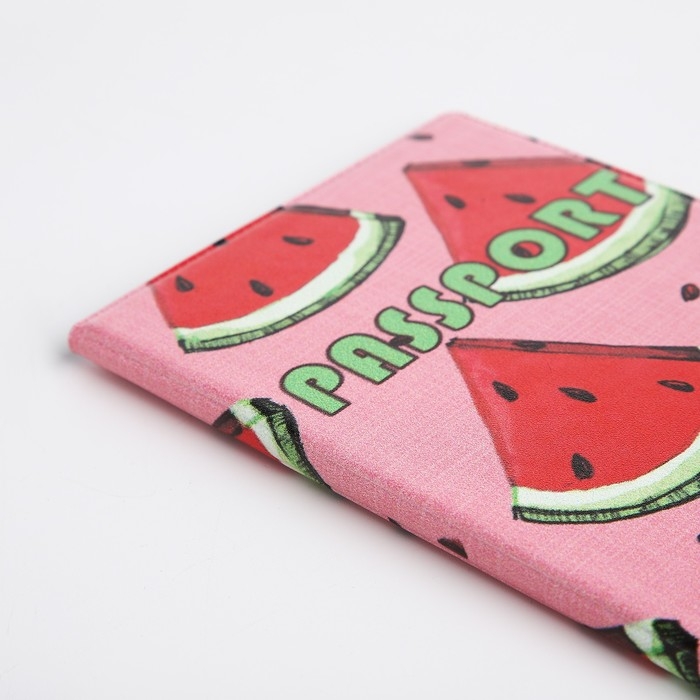 Обложка для паспорта, цвет розовый Обложка для паспорта, цвет розовый