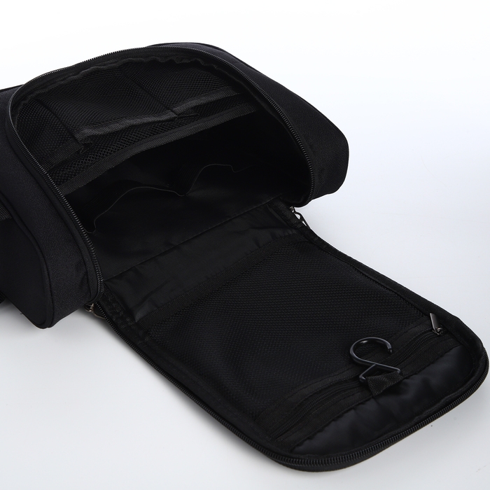 Косметичка на молнии, цвет чёрный Косметичка на молнии, цвет чёрный