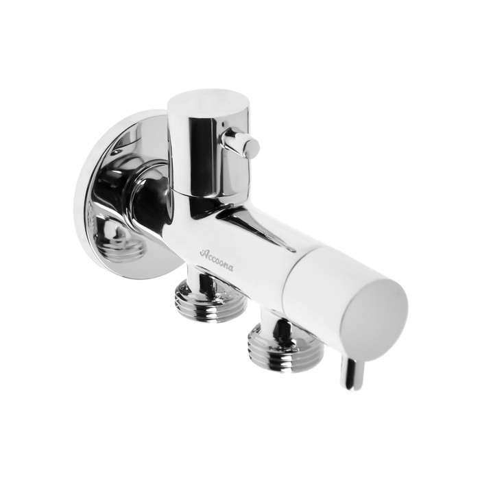 Смеситель для биде Accoona A3290-7, с гигиеническим душем, настенный, хром Смеситель для биде Accoona A3290-7, с гигиеническим душем, настенный, хром
