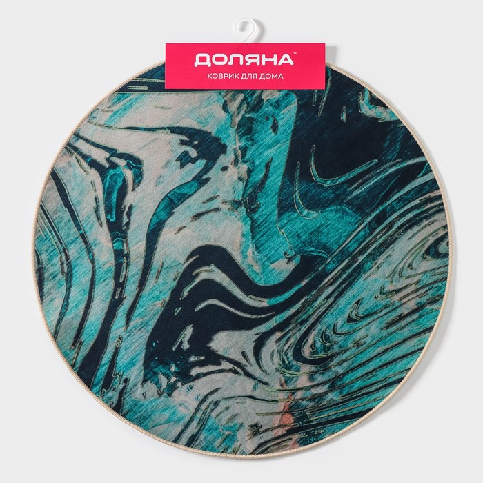 Коврик для дома Доляна «Малахит»