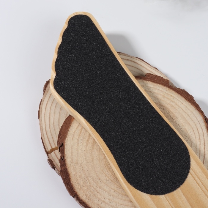 Пилка для ног, наждачная, двусторонняя, 25 см, деревянная Пилка для ног, наждачная, двусторонняя, 25 см, деревянная