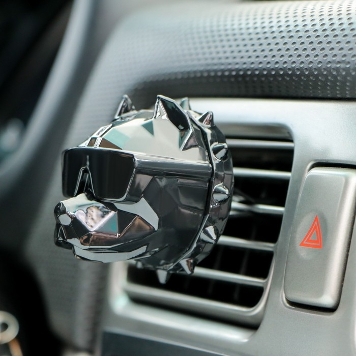 Ароматизатор в воздуховод, Бульдог, освежающий лимон