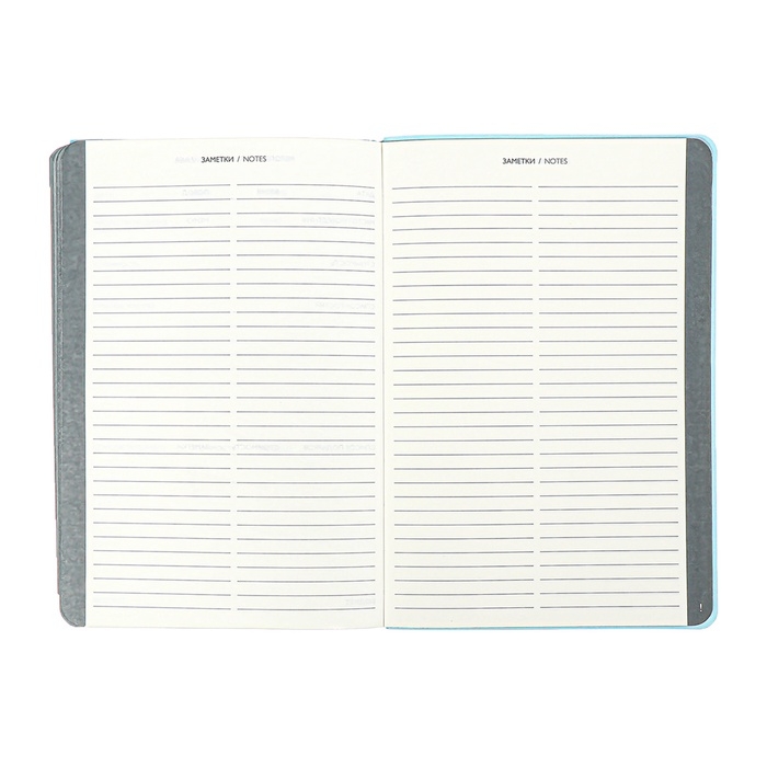 Еженедельник датир 2025г мягк обл иск кож А5 80л ESCALADA, бл тис, кр бл 70 г/м², синий Еженедельник датир 2025г мягк обл иск кож А5 80л ESCALADA, бл тис, кр бл 70 г/м², синий